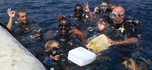 formations de plongée dans la réserve Cousteau